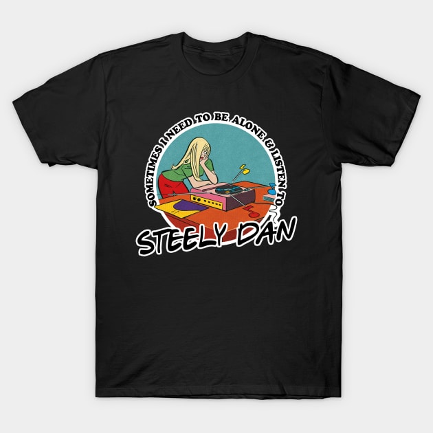 Steely Dan / Music Obsessive Fan Design T-Shirt by DankFutura